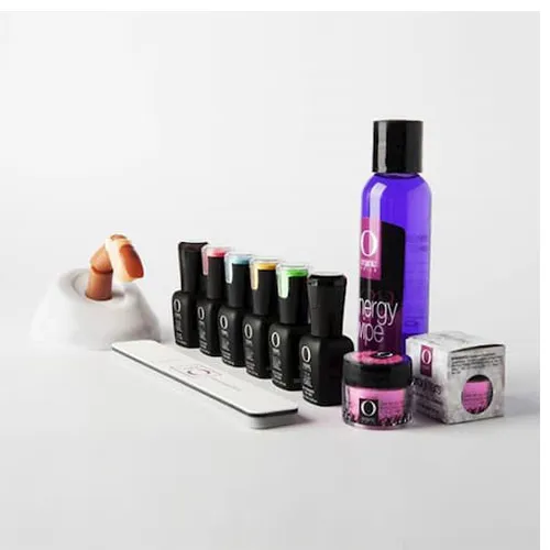 kit elemental color gel organic nails